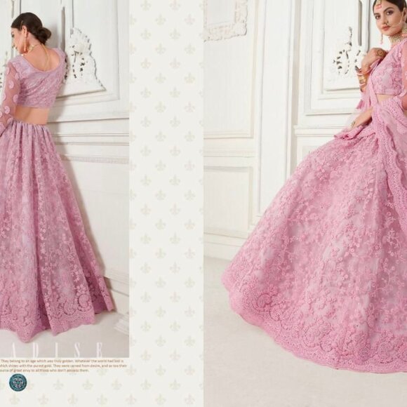 Bridal Lengha Set - Picture 8 of 16